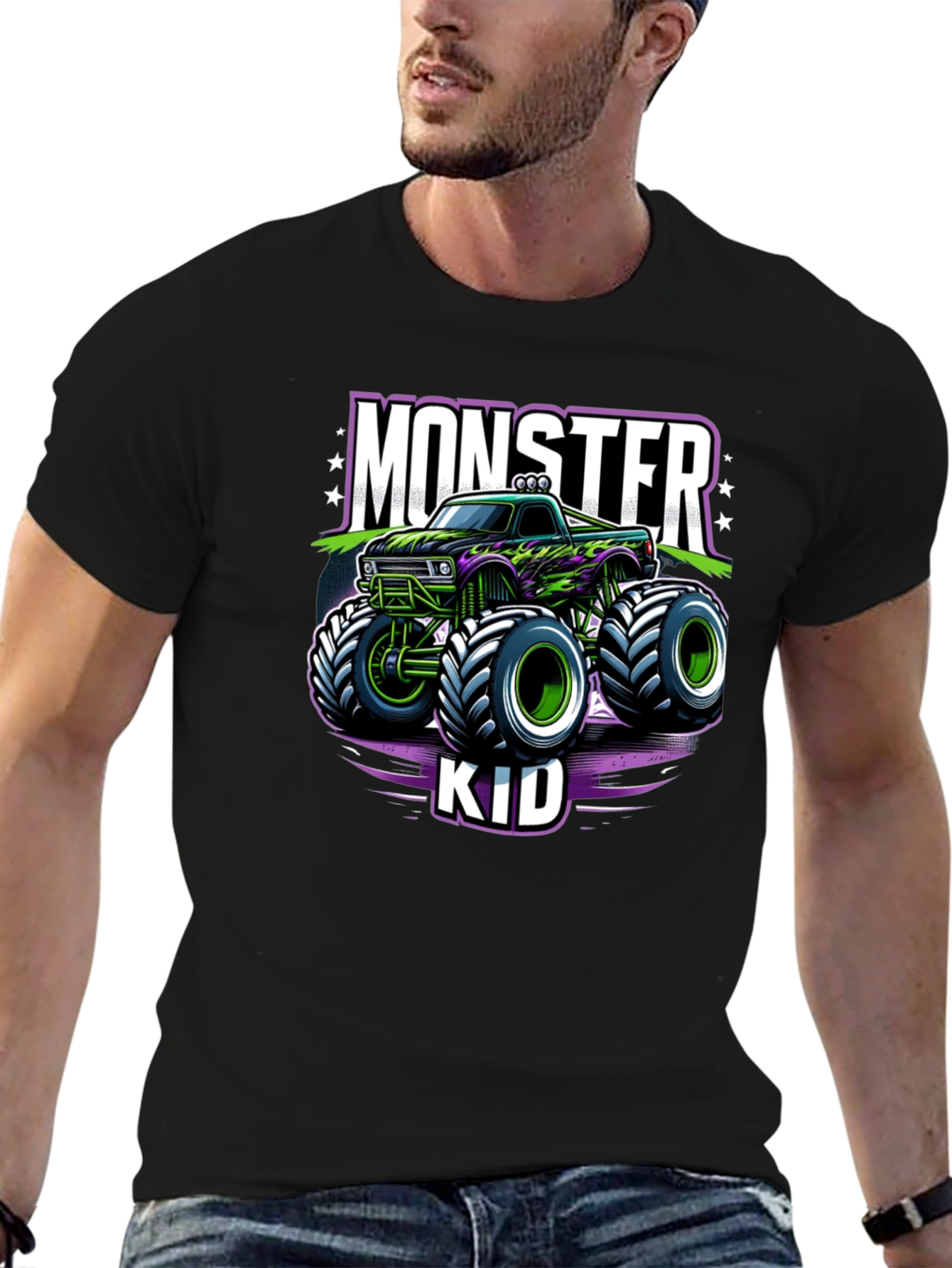 Monster Truck Kid T-Shirt