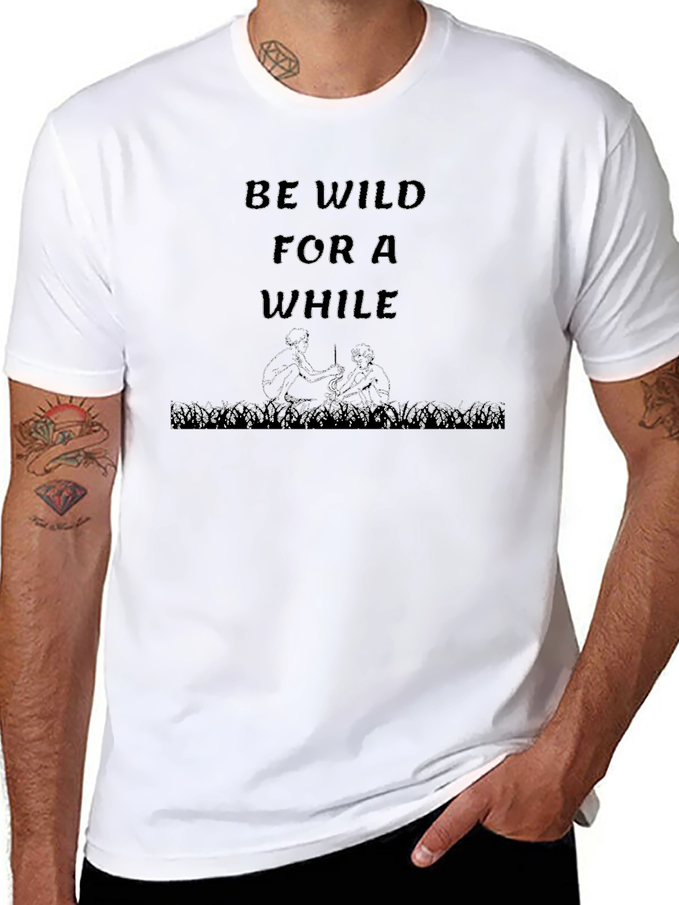 Be Wild For A While Graphic Tee