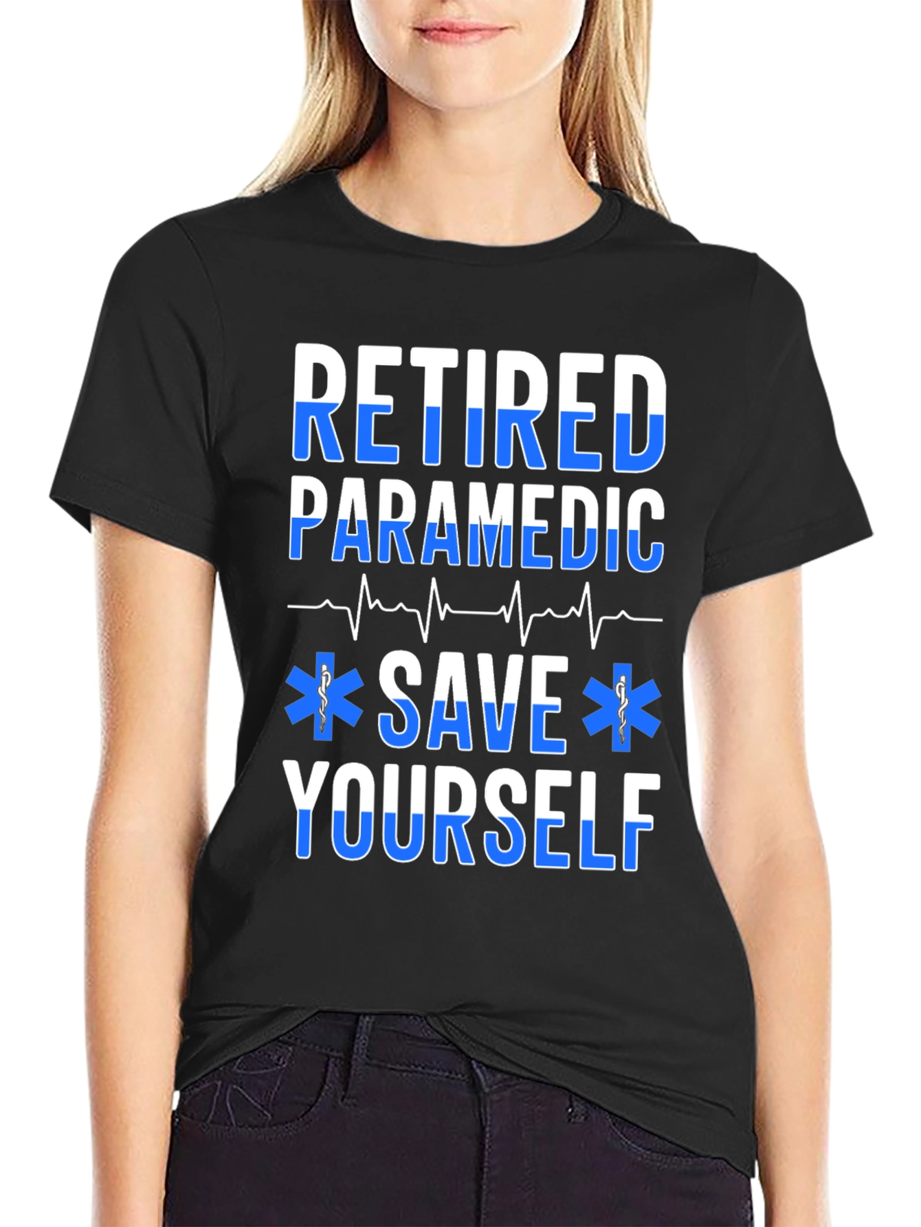 Retired Paramedic Save Yourself T-Shirt