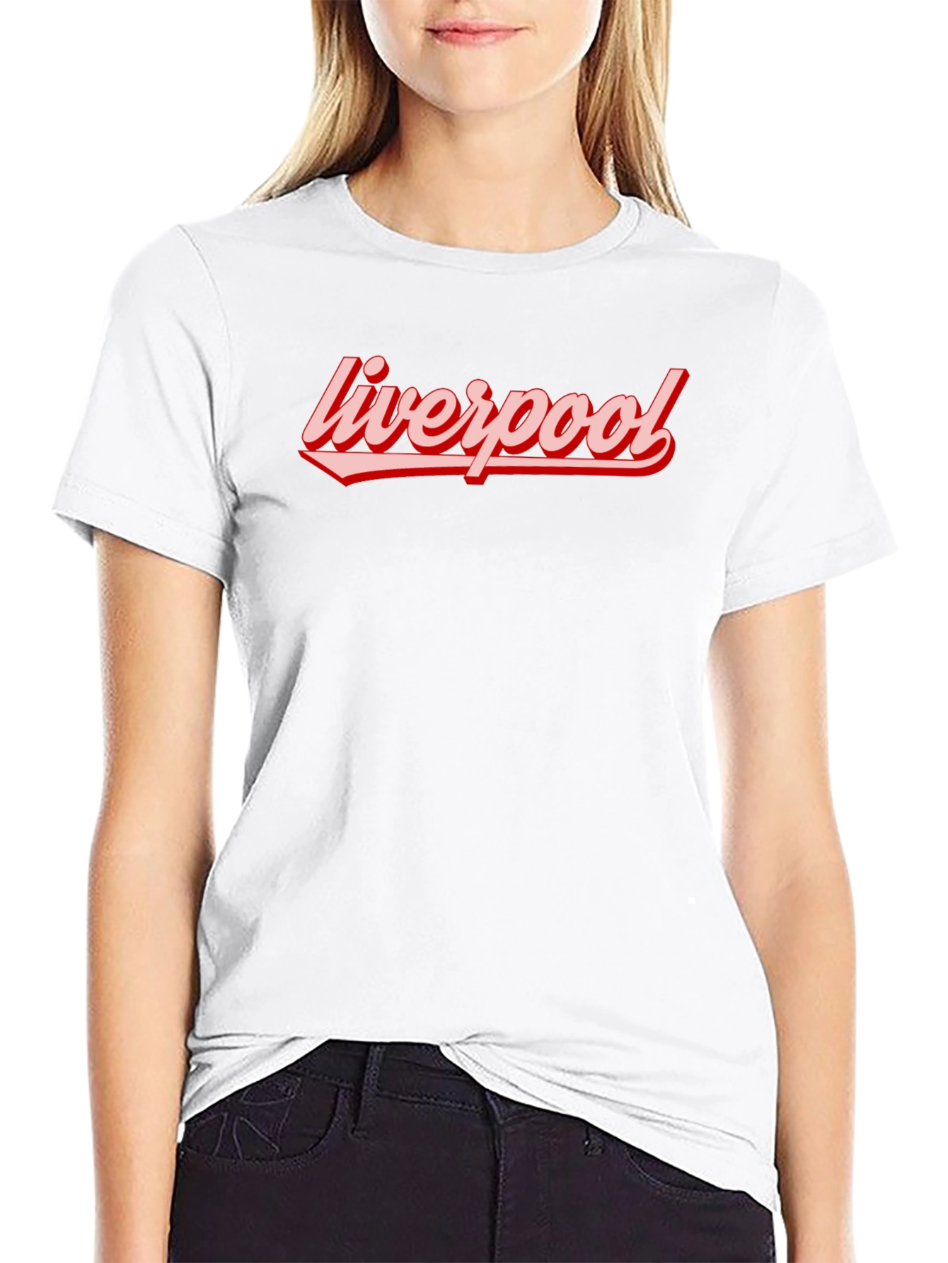 Liverpool Graphic T-Shirt - Black Short Sleeve