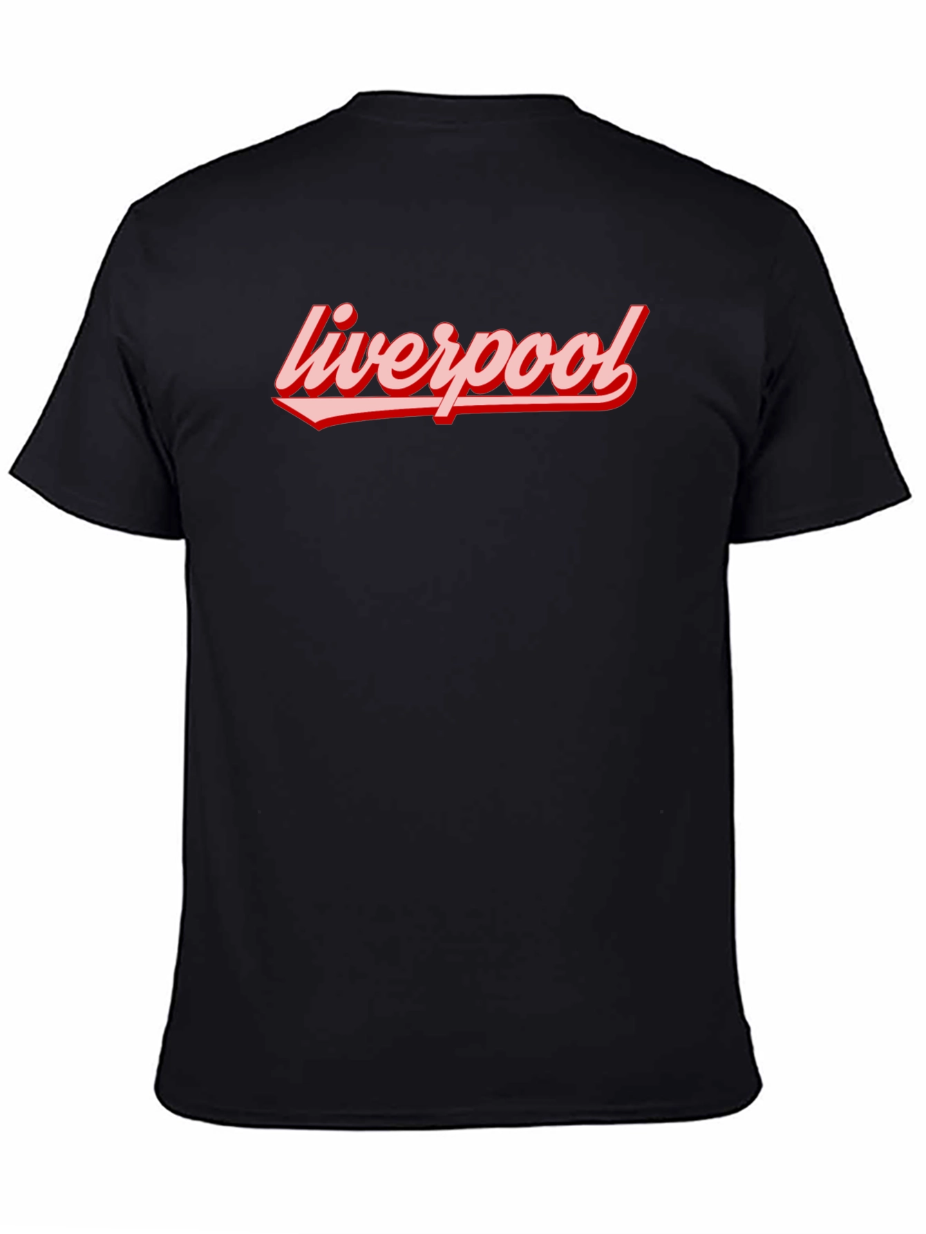 Liverpool Graphic T-Shirt - Black Short Sleeve