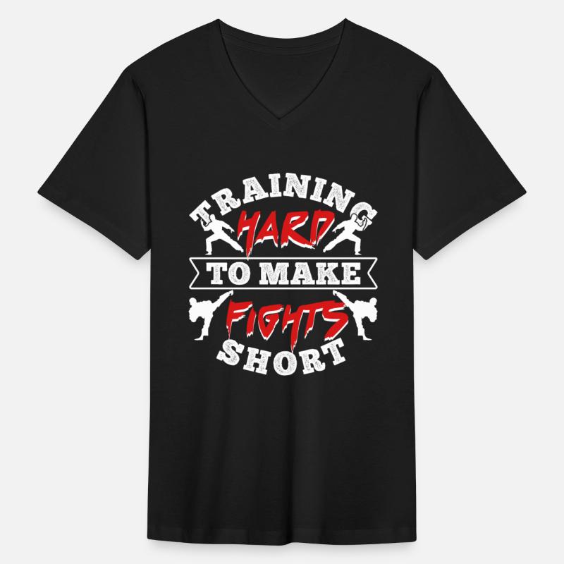 Training hard to make fights short