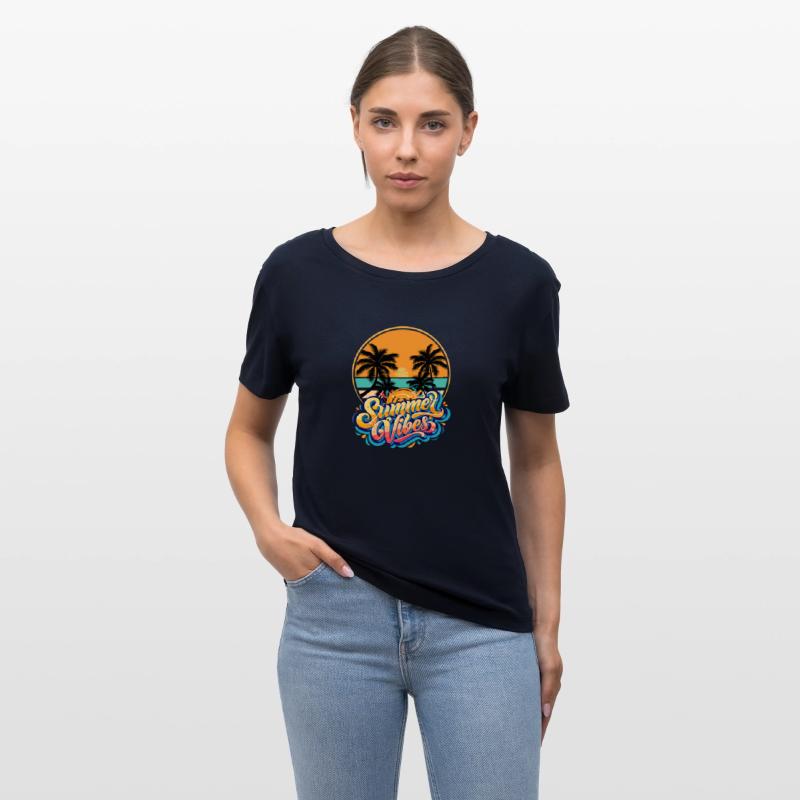 Tropical Sunset Summer Vibes Design