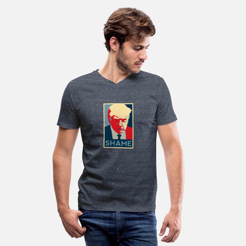 Trump mug shot Shame Obama HOPE poster style