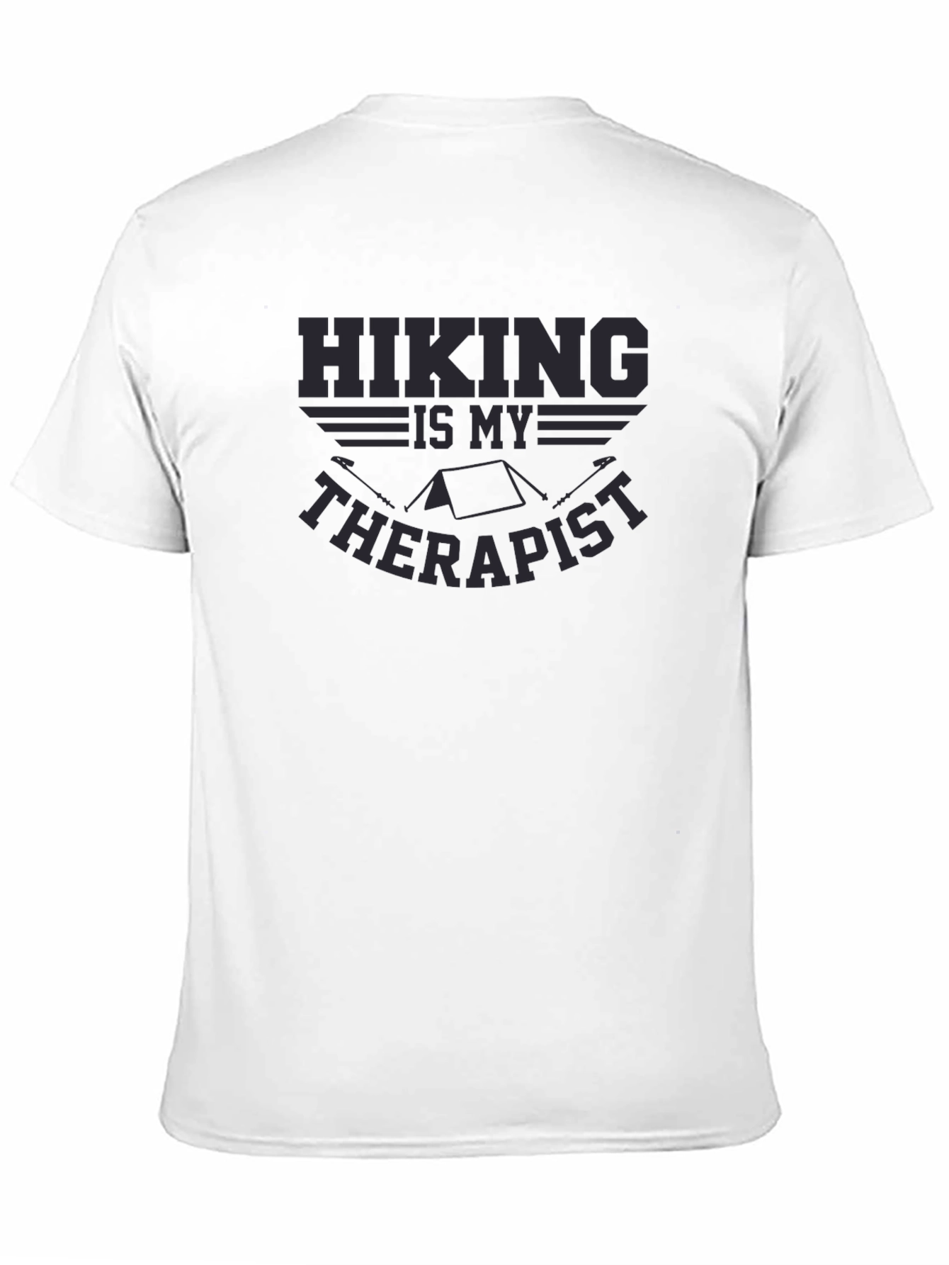 Hiking Is My Therapist Graphic T-Shirt