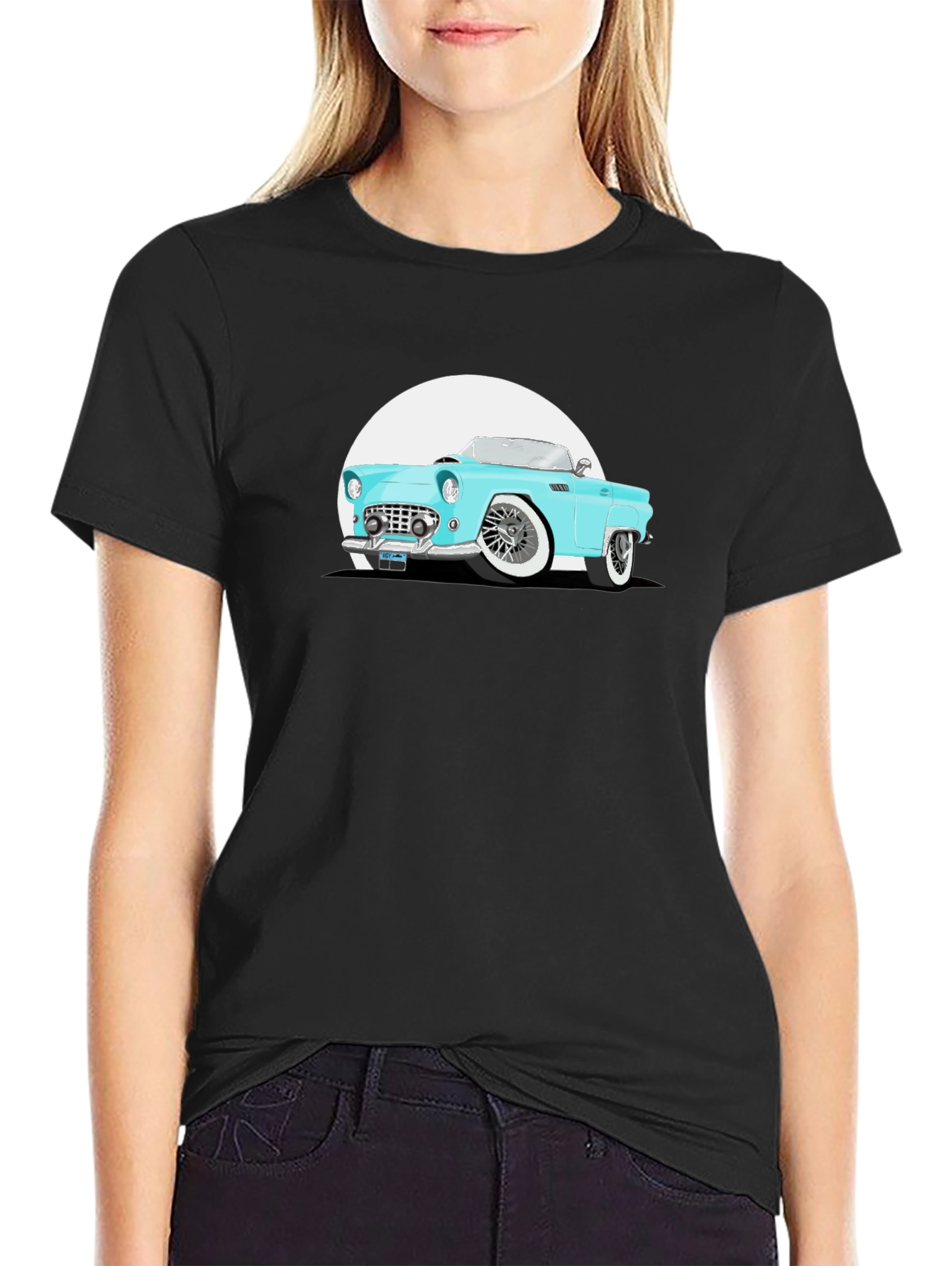 Classic Car Graphic Tee - Retro Style