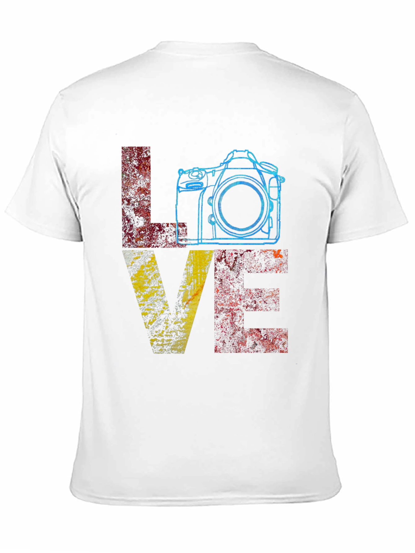 Love Photography Graphic T-Shirt - Black