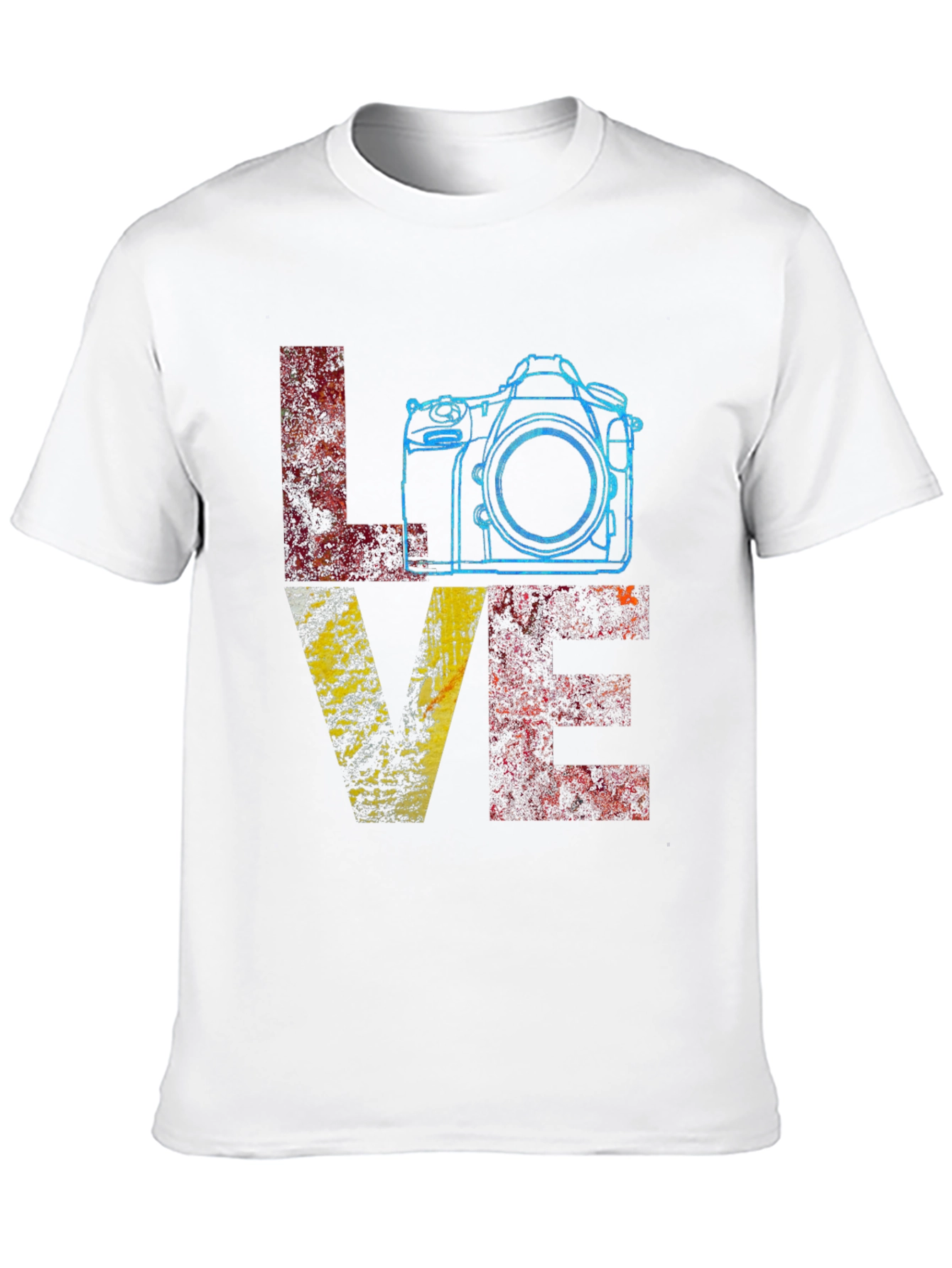 Love Photography Graphic T-Shirt - Black