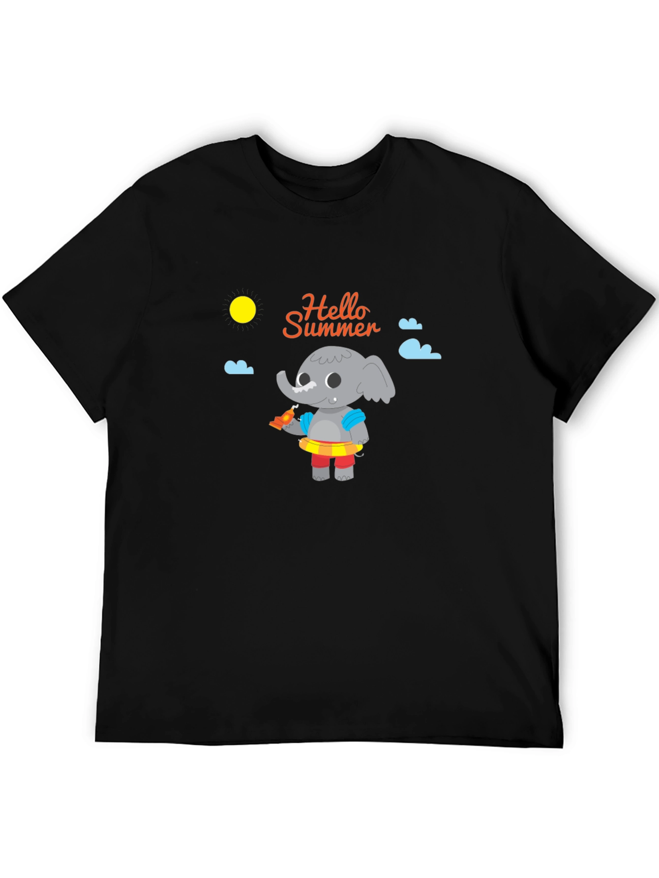 Summer Elephant Graphic Tee