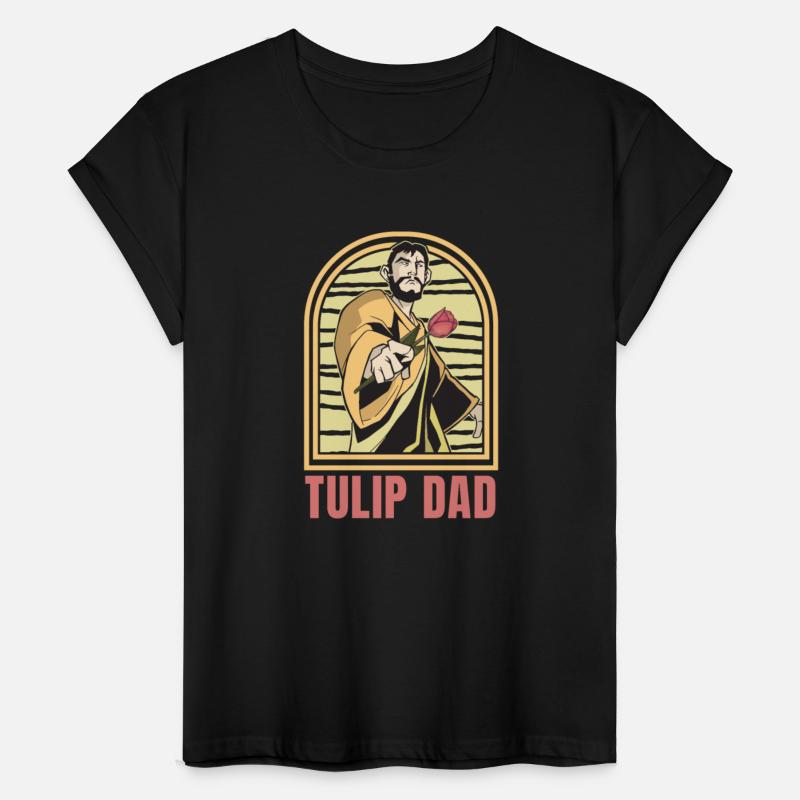 Tulip Gardening Dad