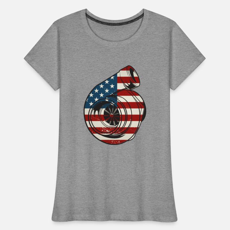 Turbo USA American Flag