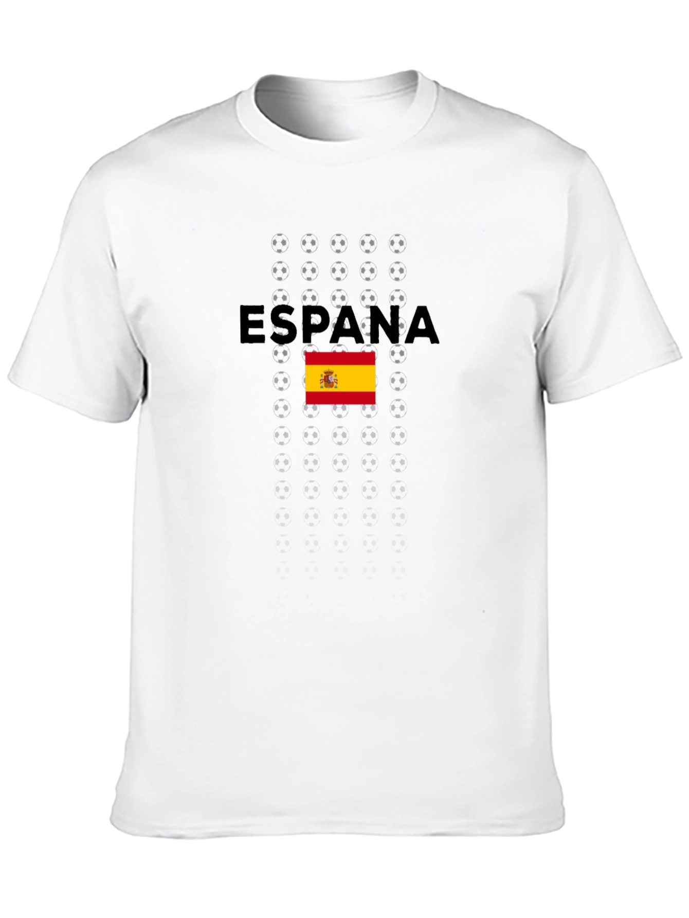 España Soccer T-Shirt - Black