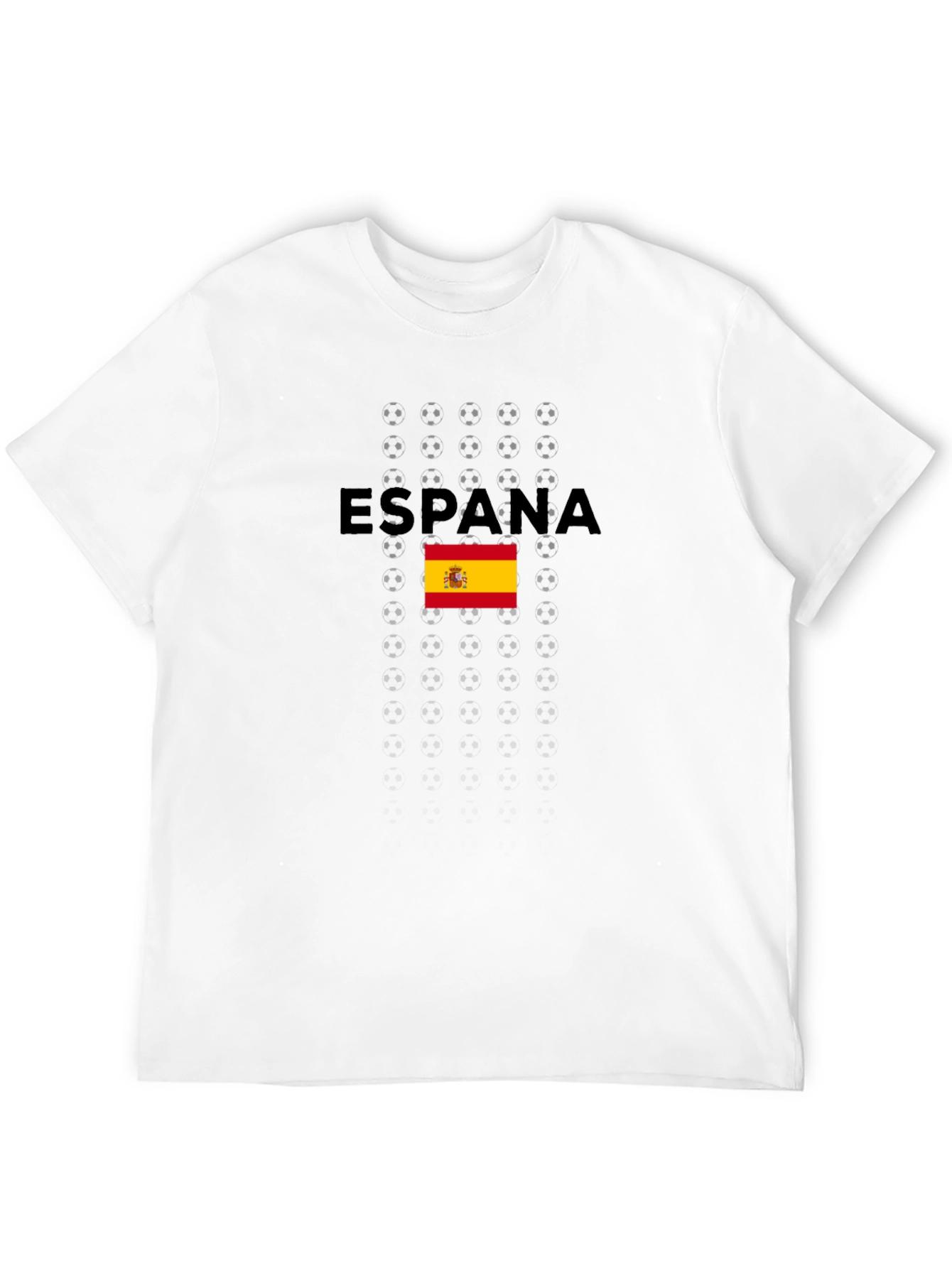 España Soccer T-Shirt - Black