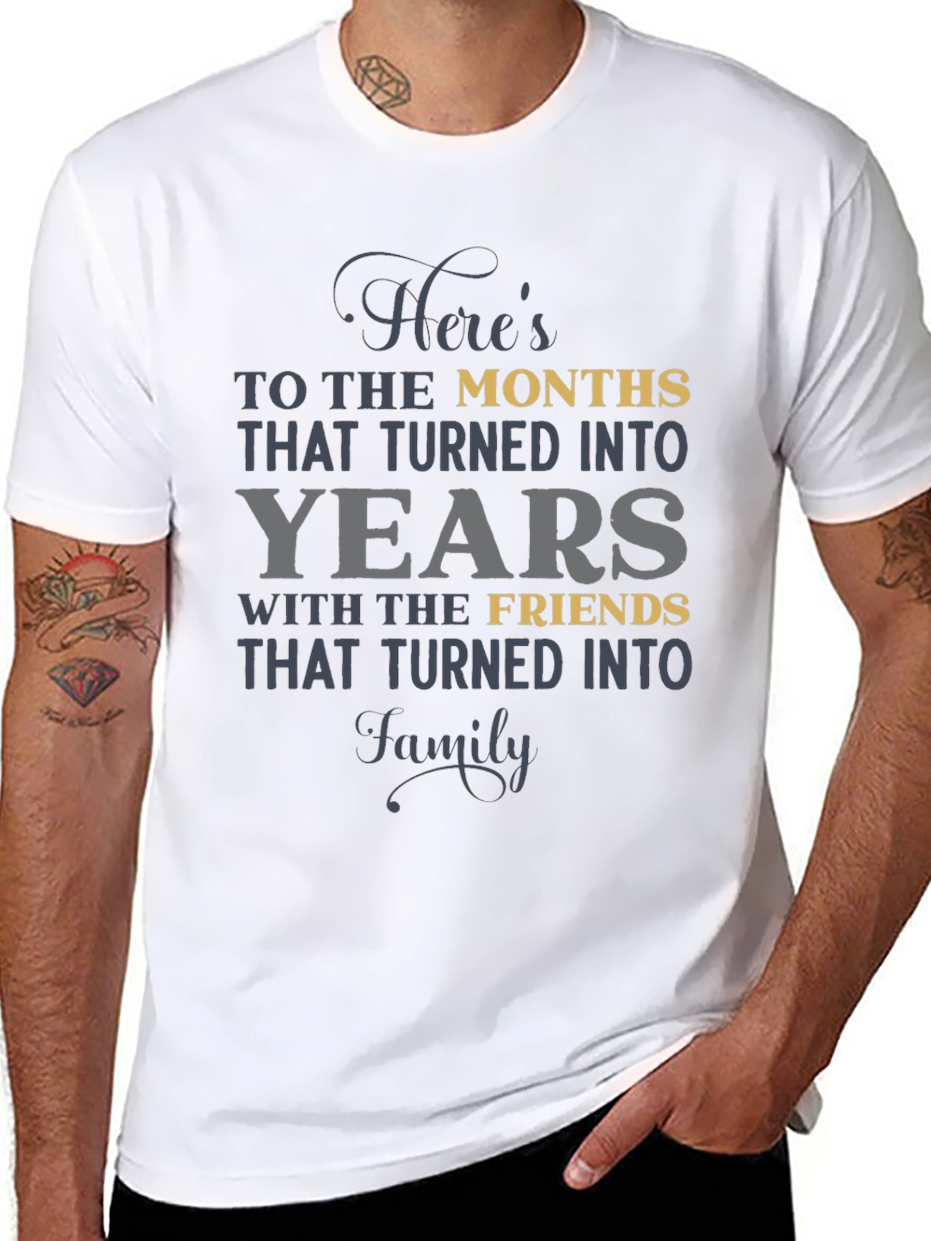 Heres To The Months T-Shirt