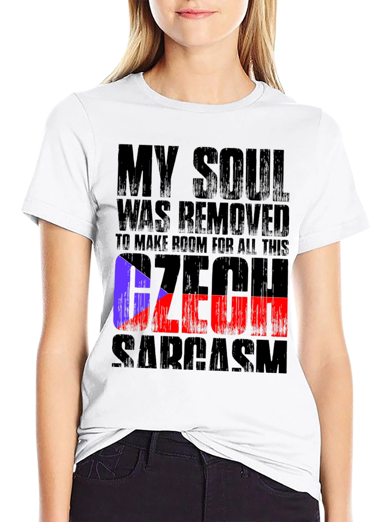 Czech Sarcasm T-Shirt - Soul Removed Tee