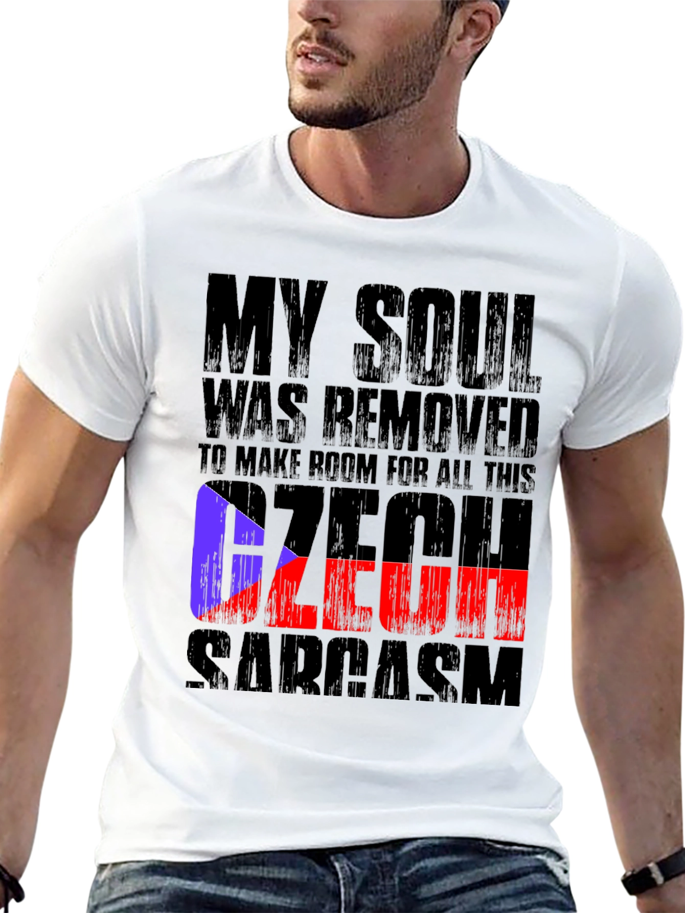 Czech Sarcasm T-Shirt - Soul Removed Tee