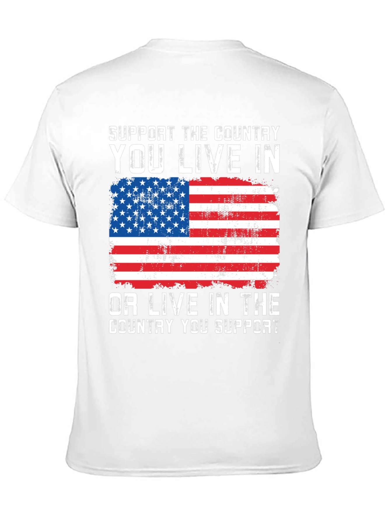 Support the Country Graphic T-Shirt