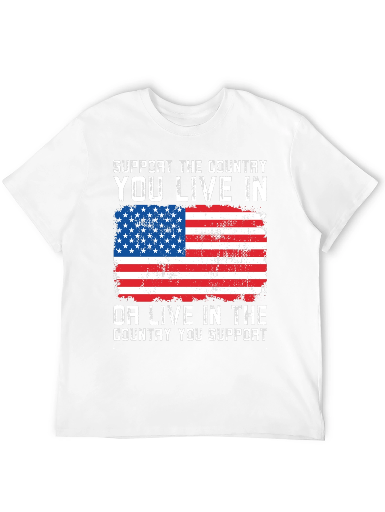Support the Country Graphic T-Shirt