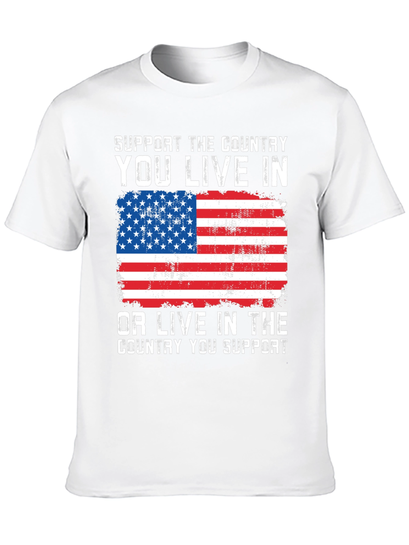 Support the Country Graphic T-Shirt