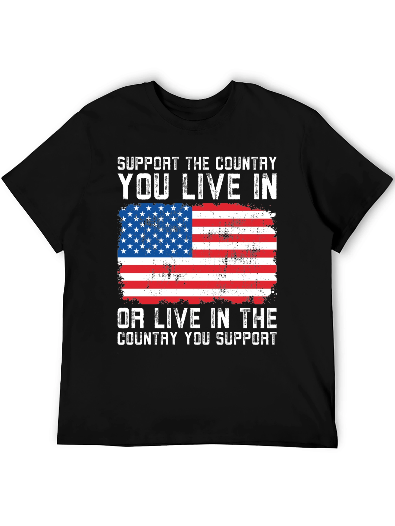 Support the Country Graphic T-Shirt