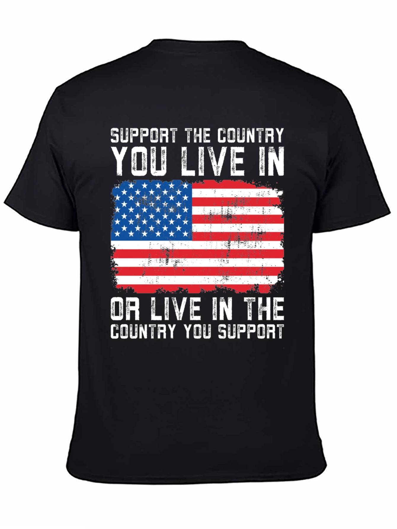 Support the Country Graphic T-Shirt