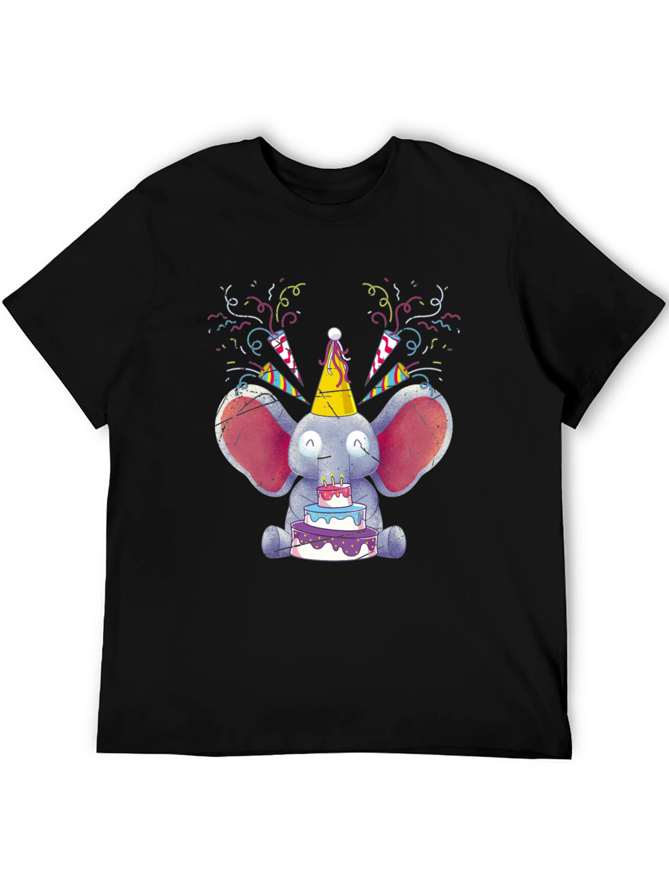 Cute Elephant Birthday T-Shirt