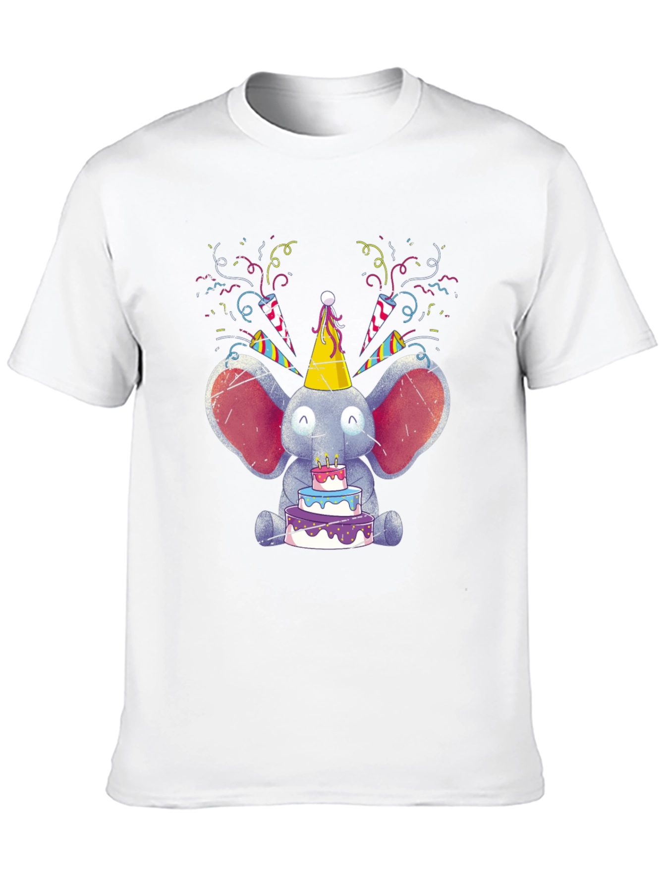 Cute Elephant Birthday T-Shirt