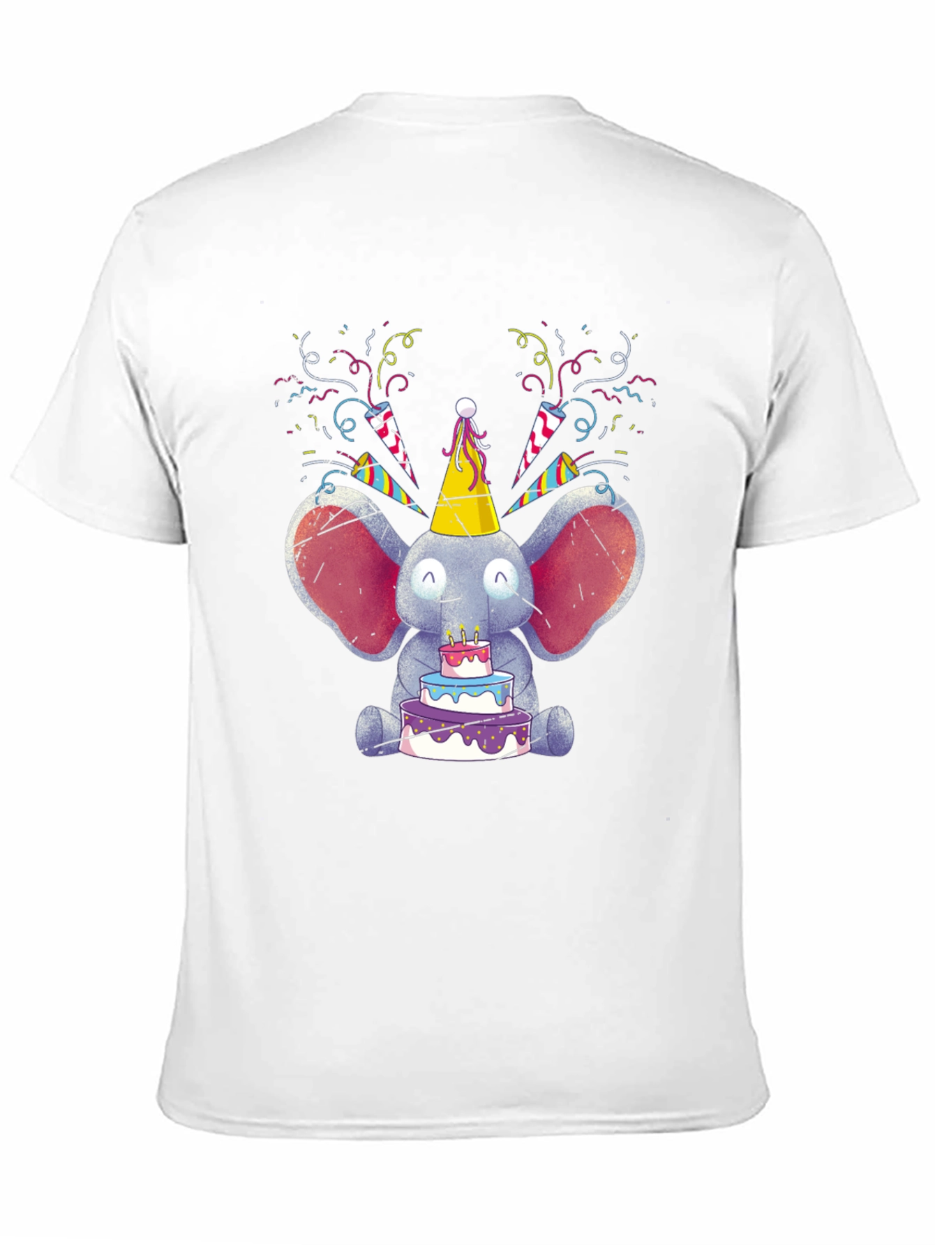 Cute Elephant Birthday T-Shirt