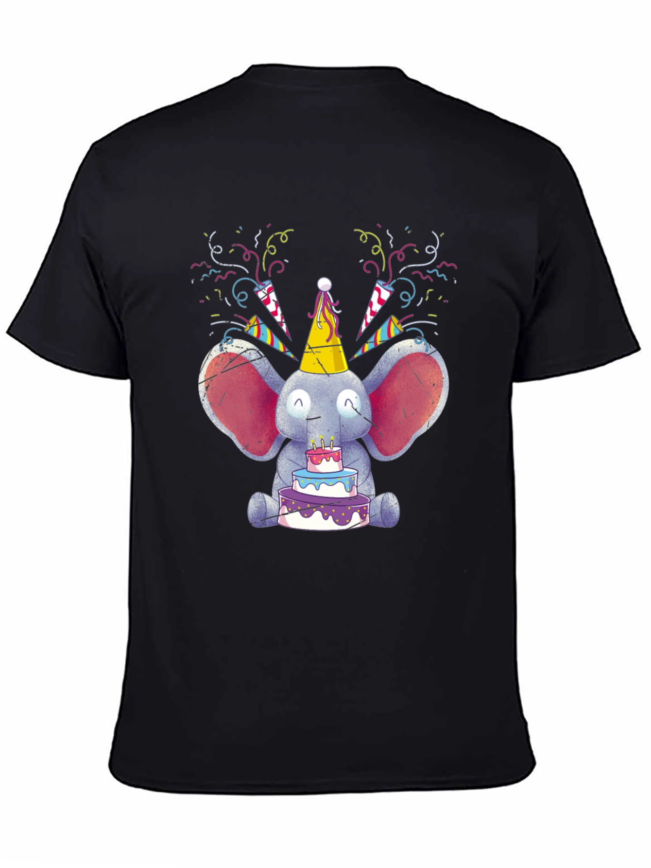 Cute Elephant Birthday T-Shirt