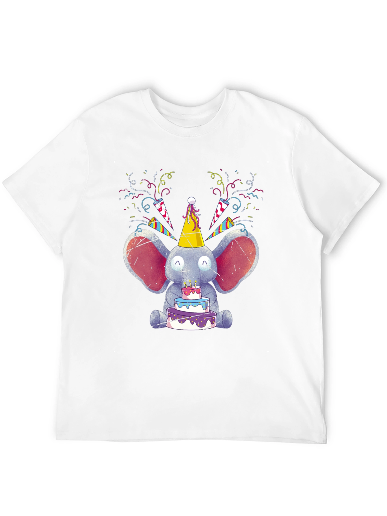 Cute Elephant Birthday T-Shirt
