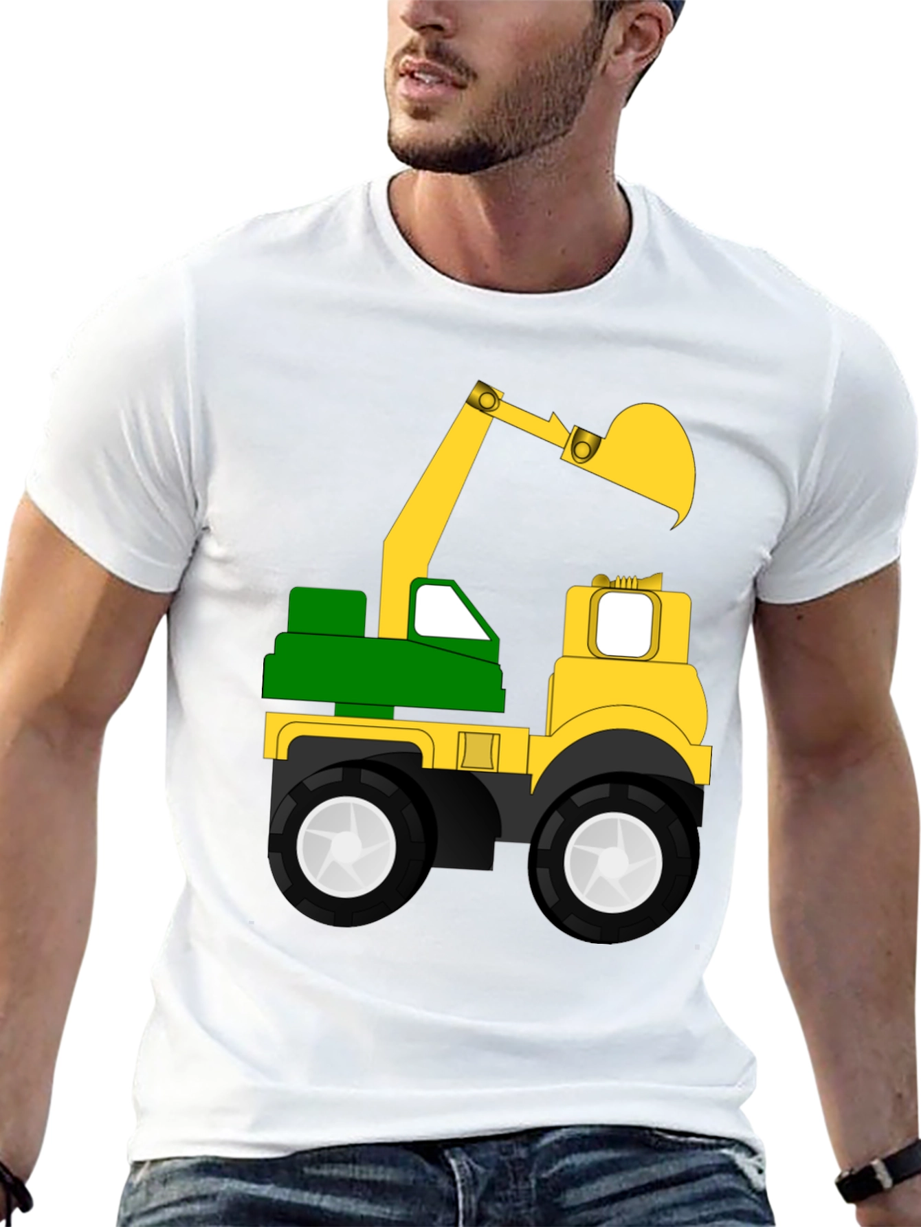 Construction Truck Graphic Tee
