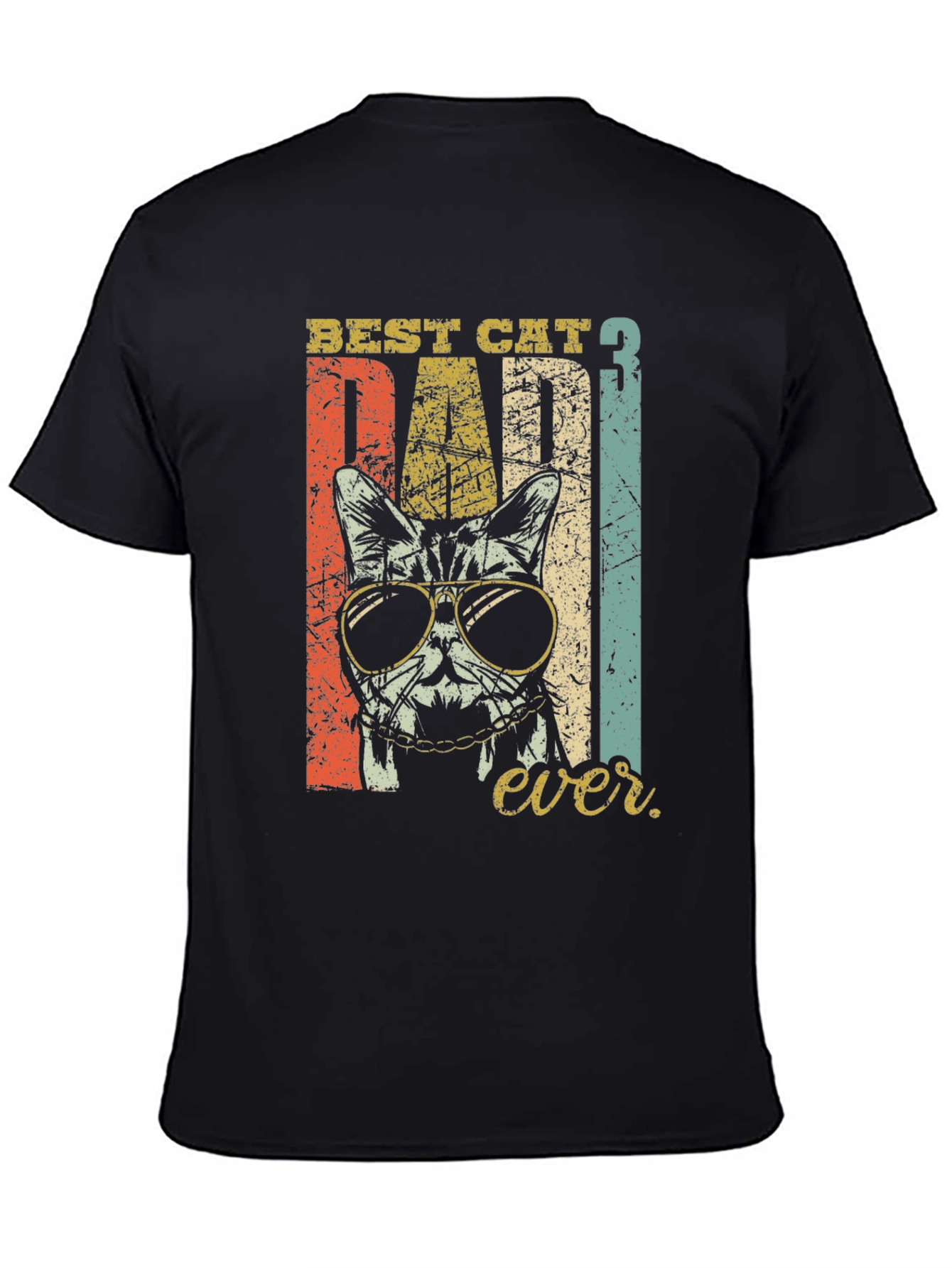 Best Cat Dad Ever T-Shirt
