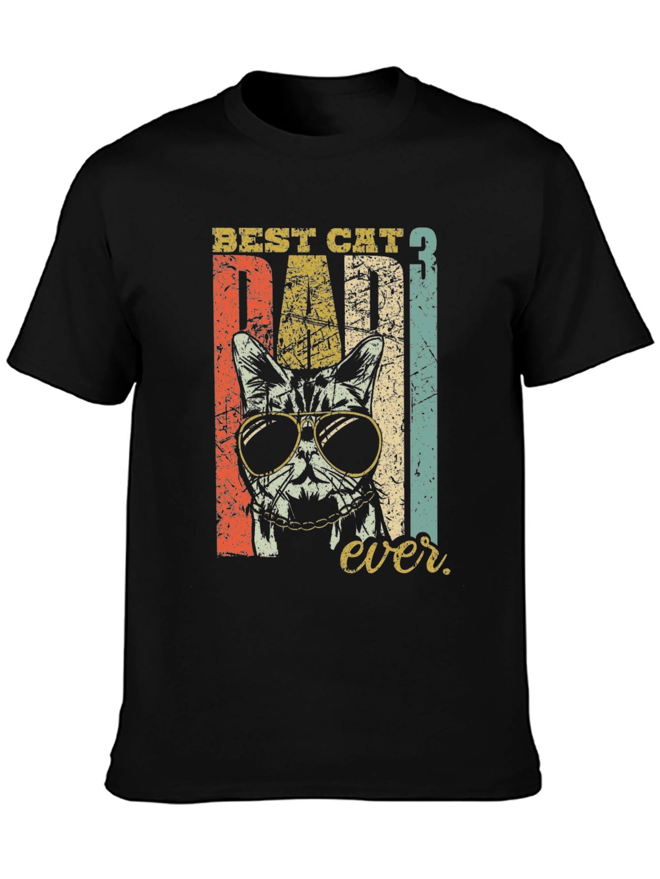 Best Cat Dad Ever T-Shirt