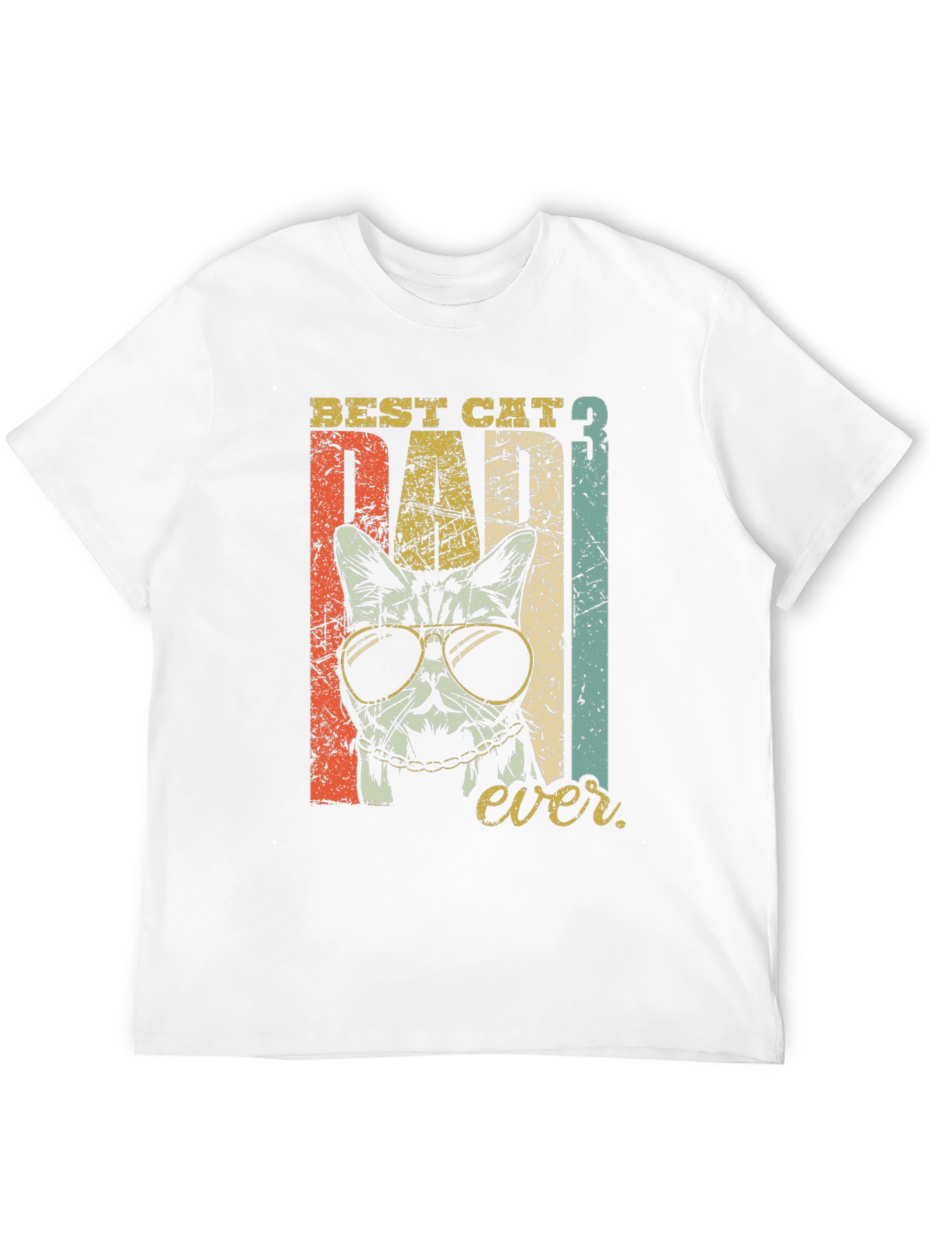 Best Cat Dad Ever T-Shirt