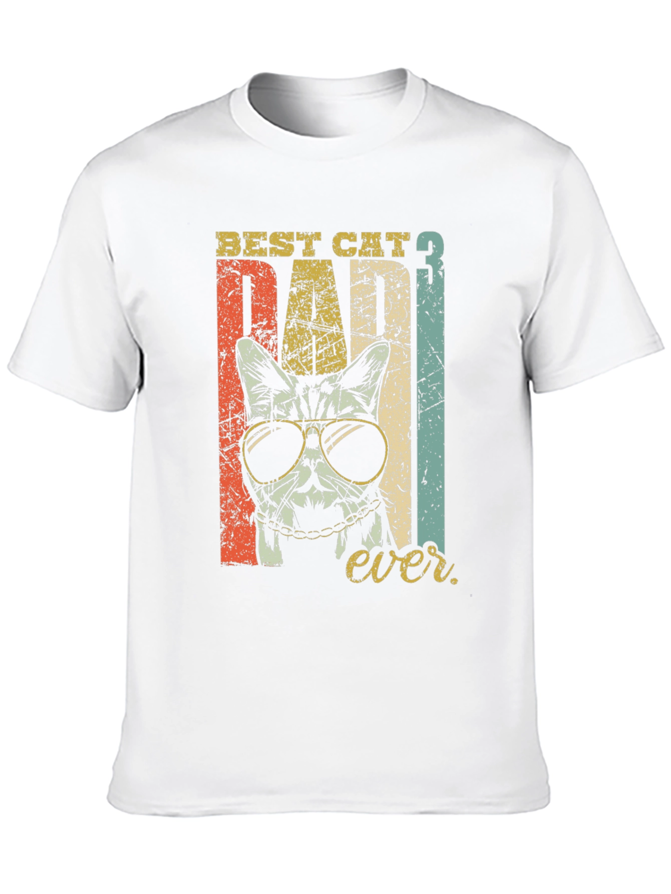 Best Cat Dad Ever T-Shirt
