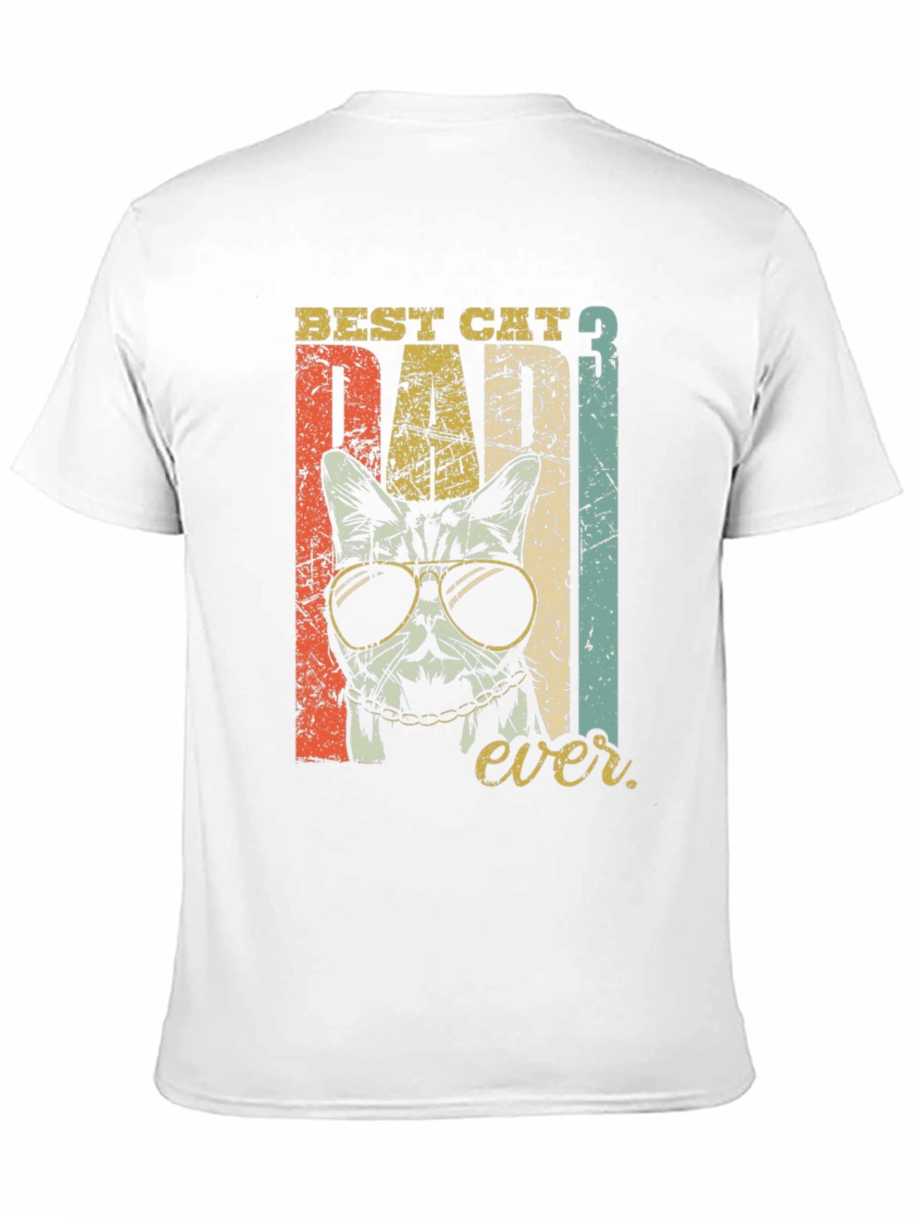 Best Cat Dad Ever T-Shirt