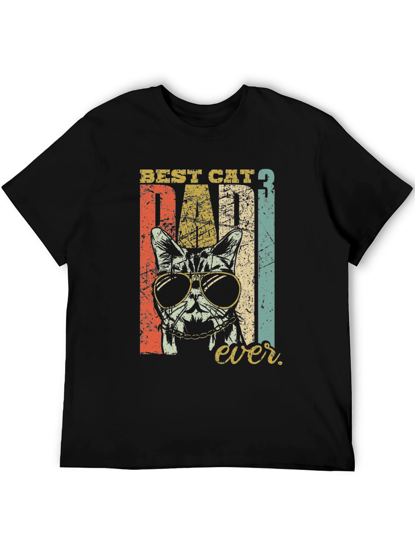 Best Cat Dad Ever T-Shirt