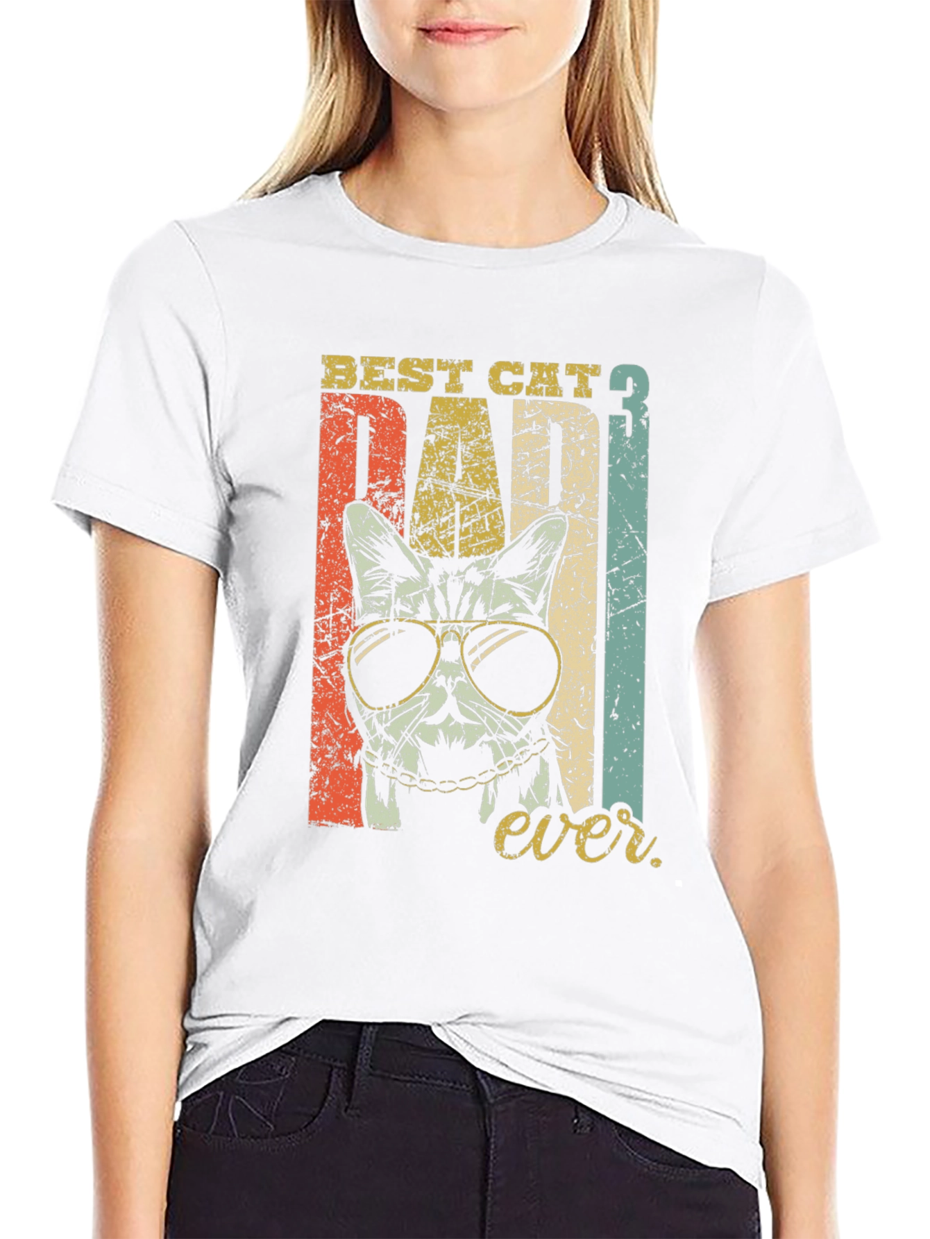 Best Cat Dad Ever T-Shirt
