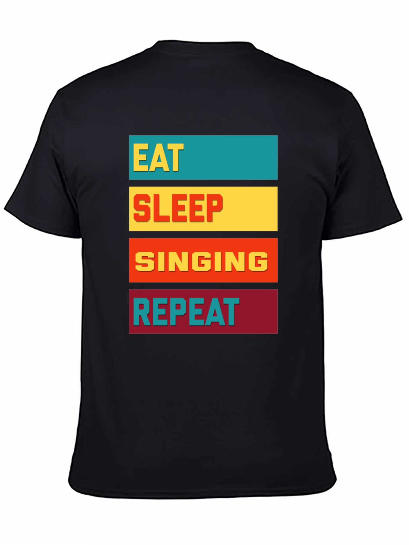 Eat Sleep Singing Repeat T-Shirt