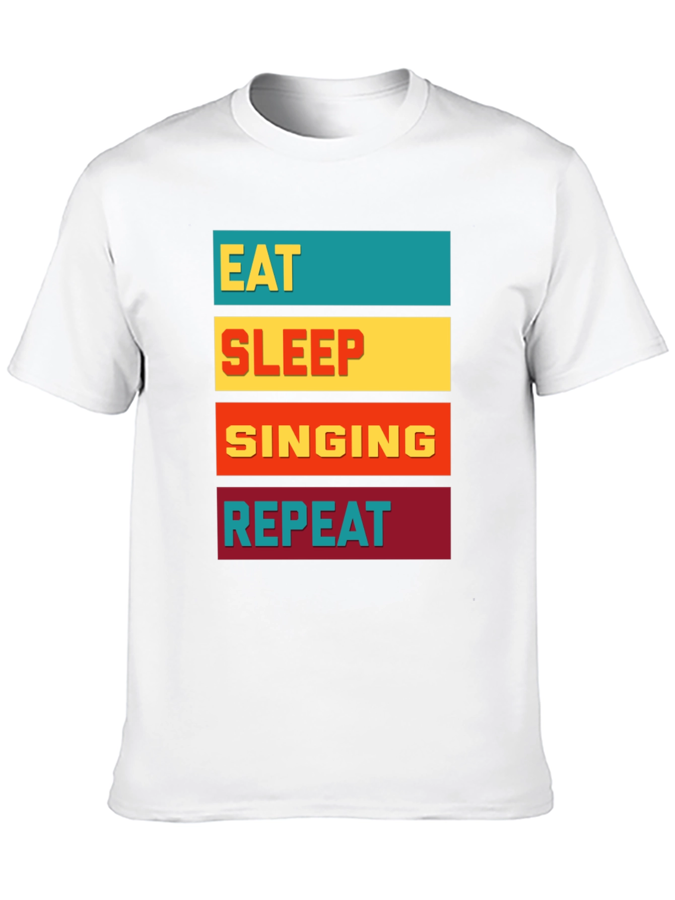 Eat Sleep Singing Repeat T-Shirt
