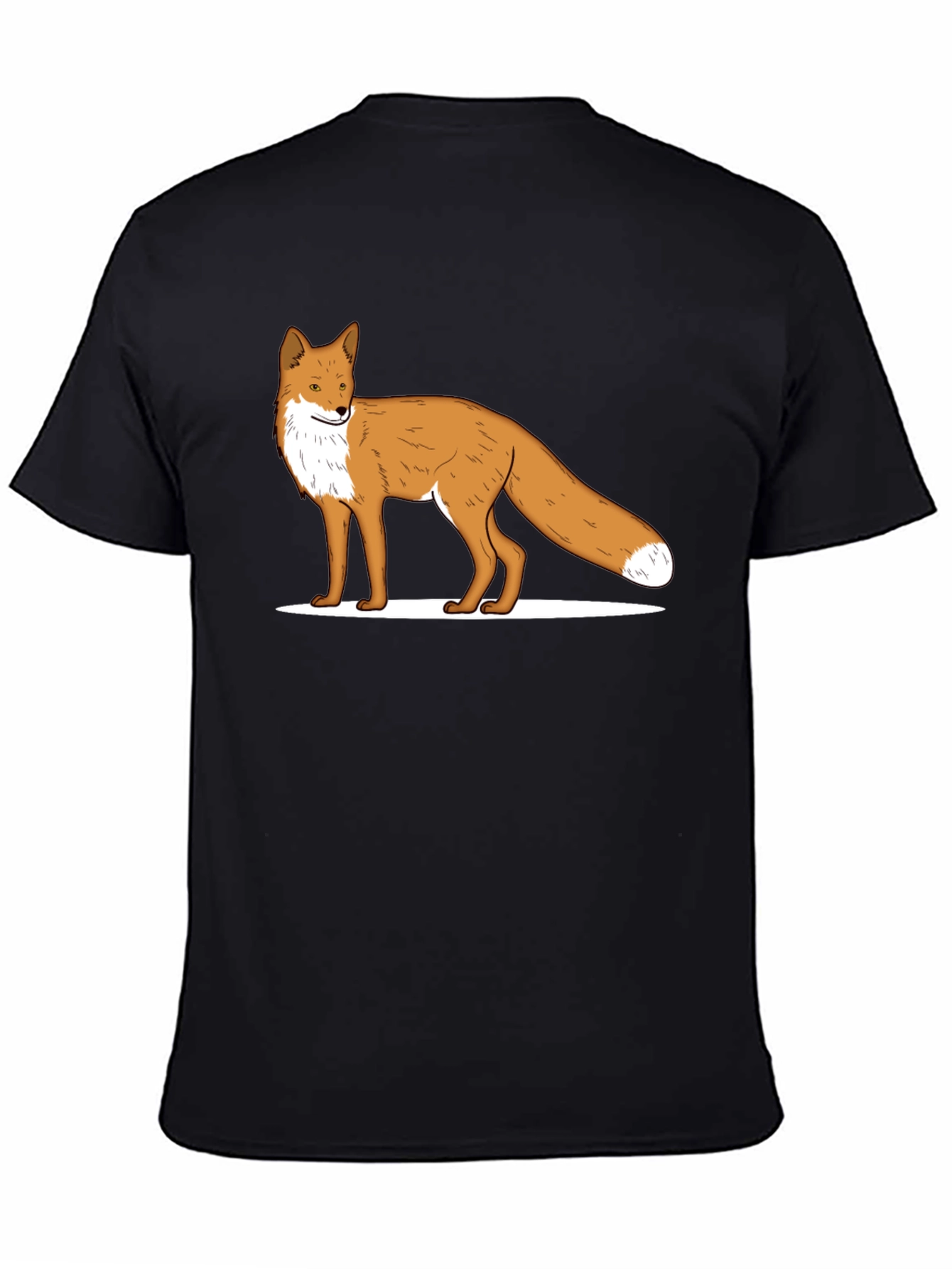 Fox Graphic Tee - Classic Black T-Shirt