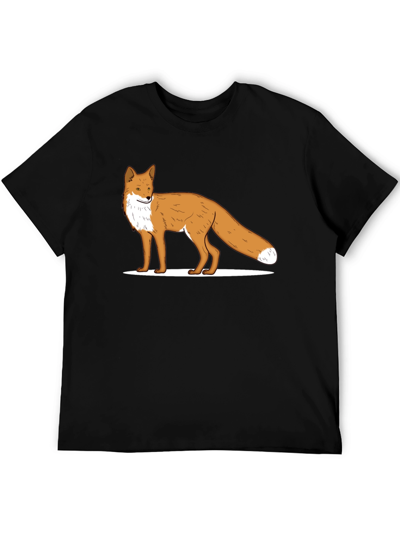 Fox Graphic Tee - Classic Black T-Shirt