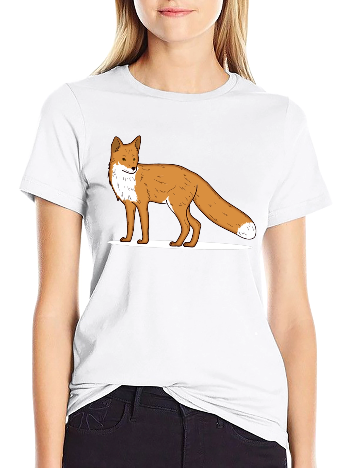 Fox Graphic Tee - Classic Black T-Shirt