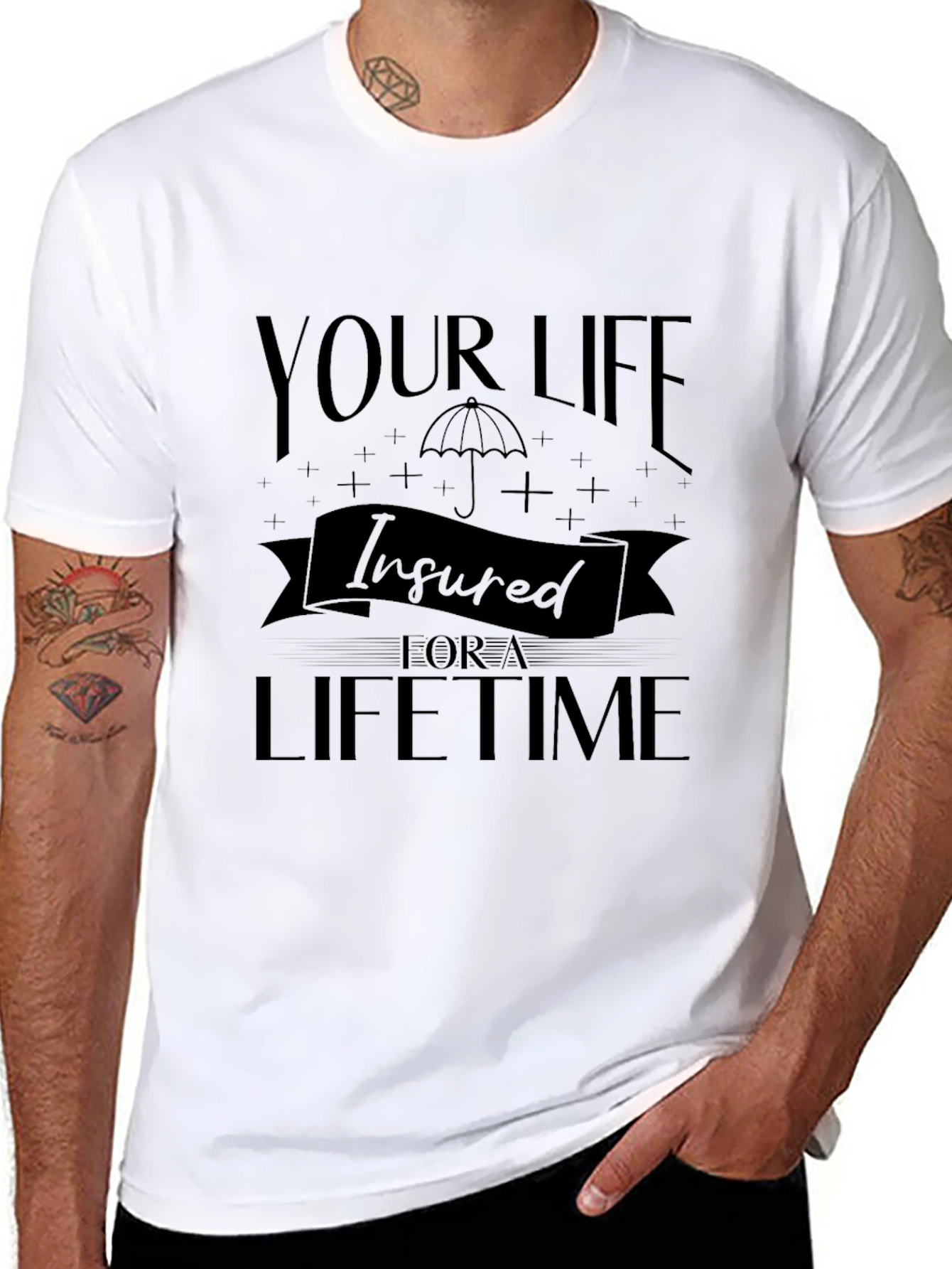 Insured For a Lifetime Graphic Tee