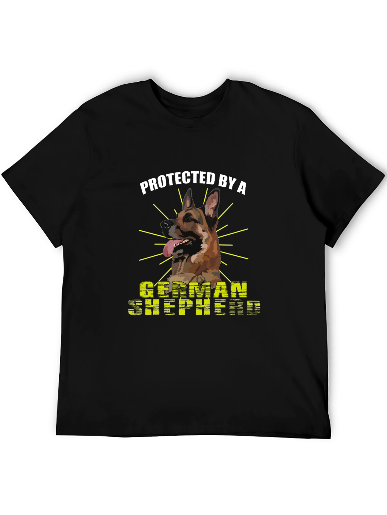 Protected by a German Shepherd T-Shirt