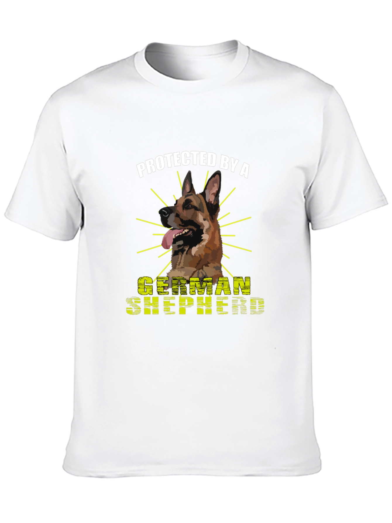 Protected by a German Shepherd T-Shirt