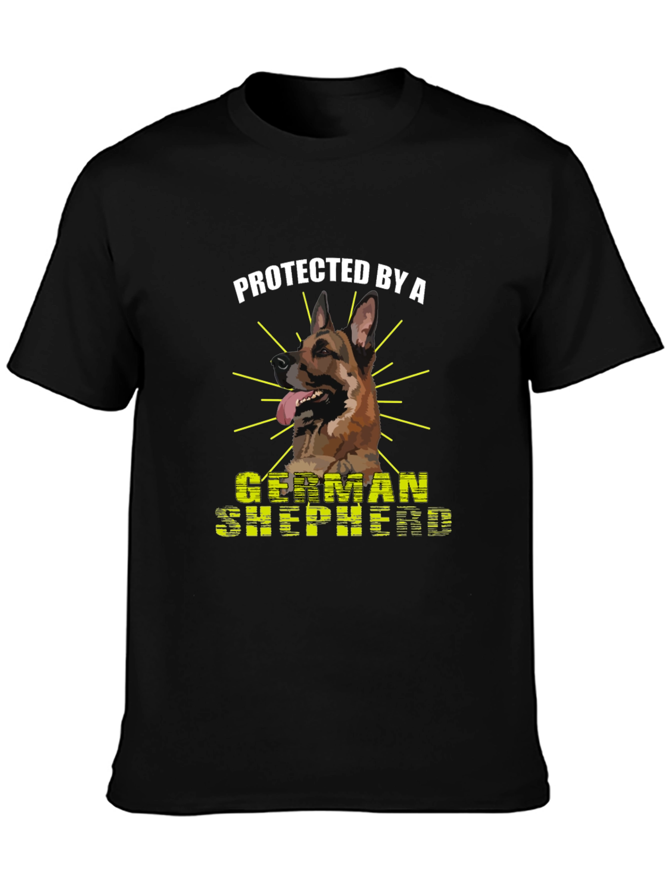 Protected by a German Shepherd T-Shirt