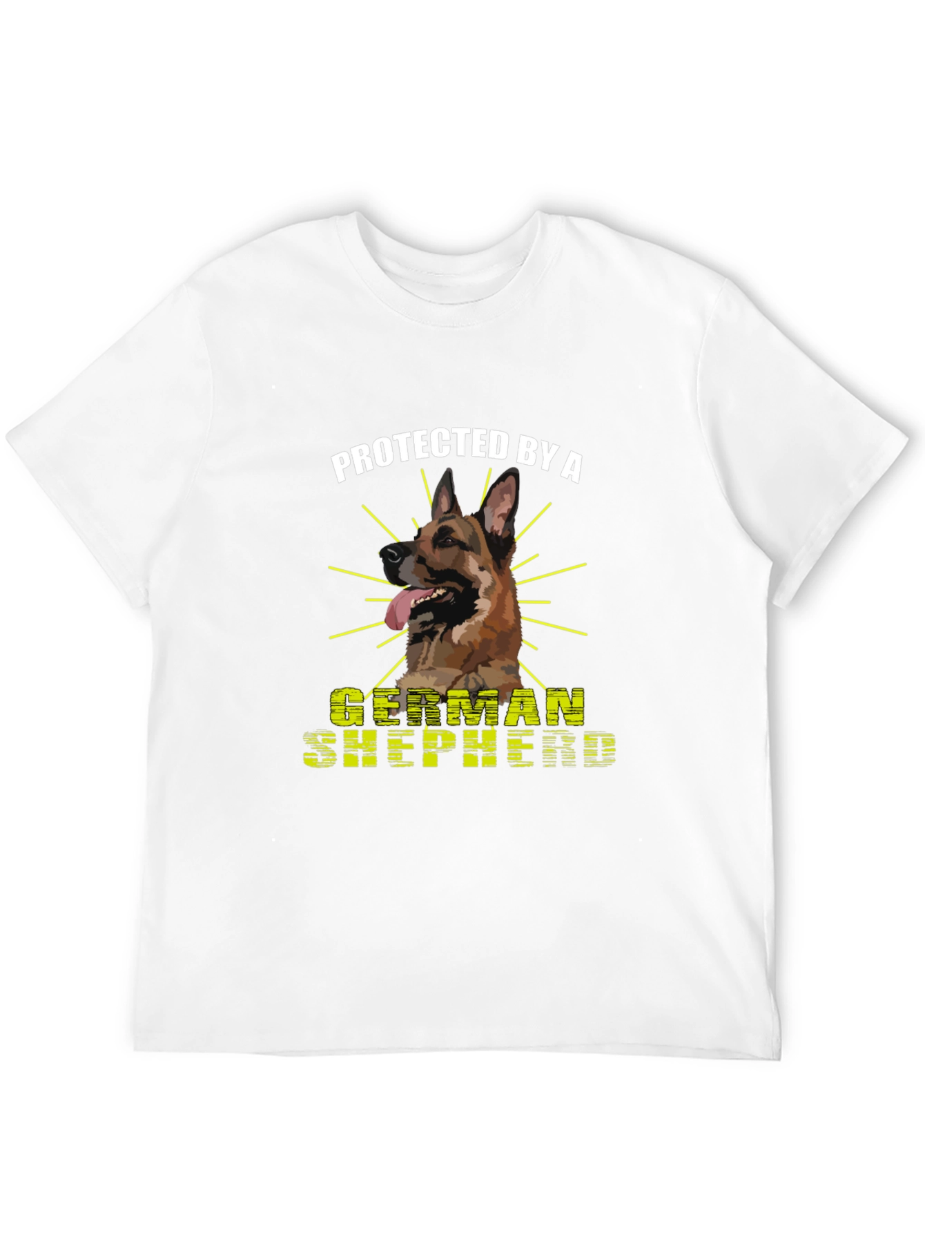 Protected by a German Shepherd T-Shirt