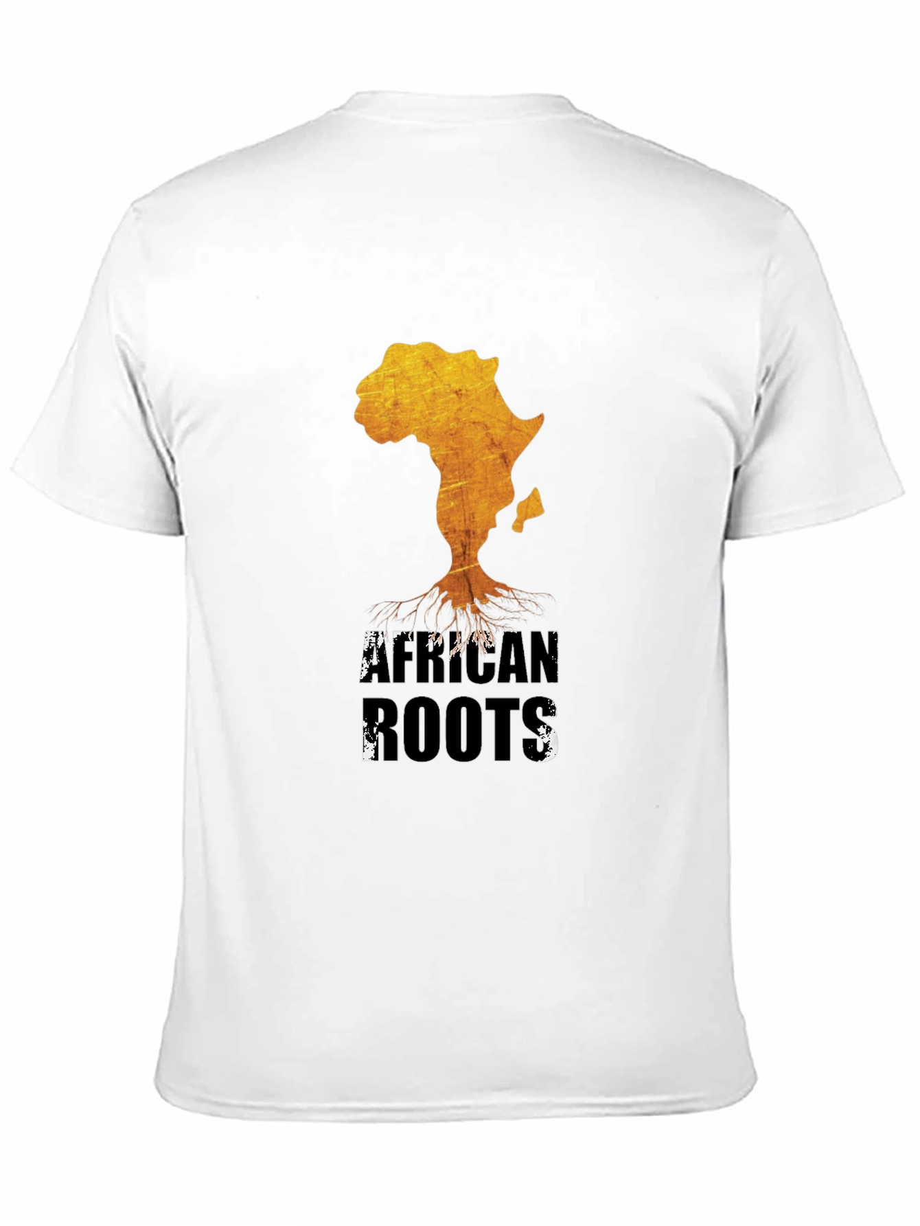 African Roots Graphic T-Shirt - Black