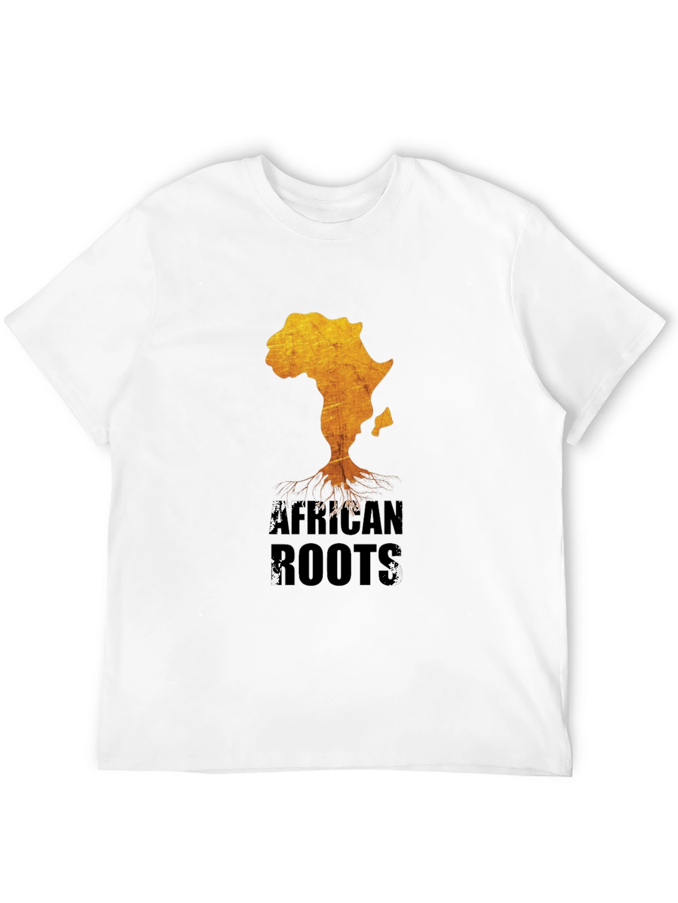 African Roots Graphic T-Shirt - Black